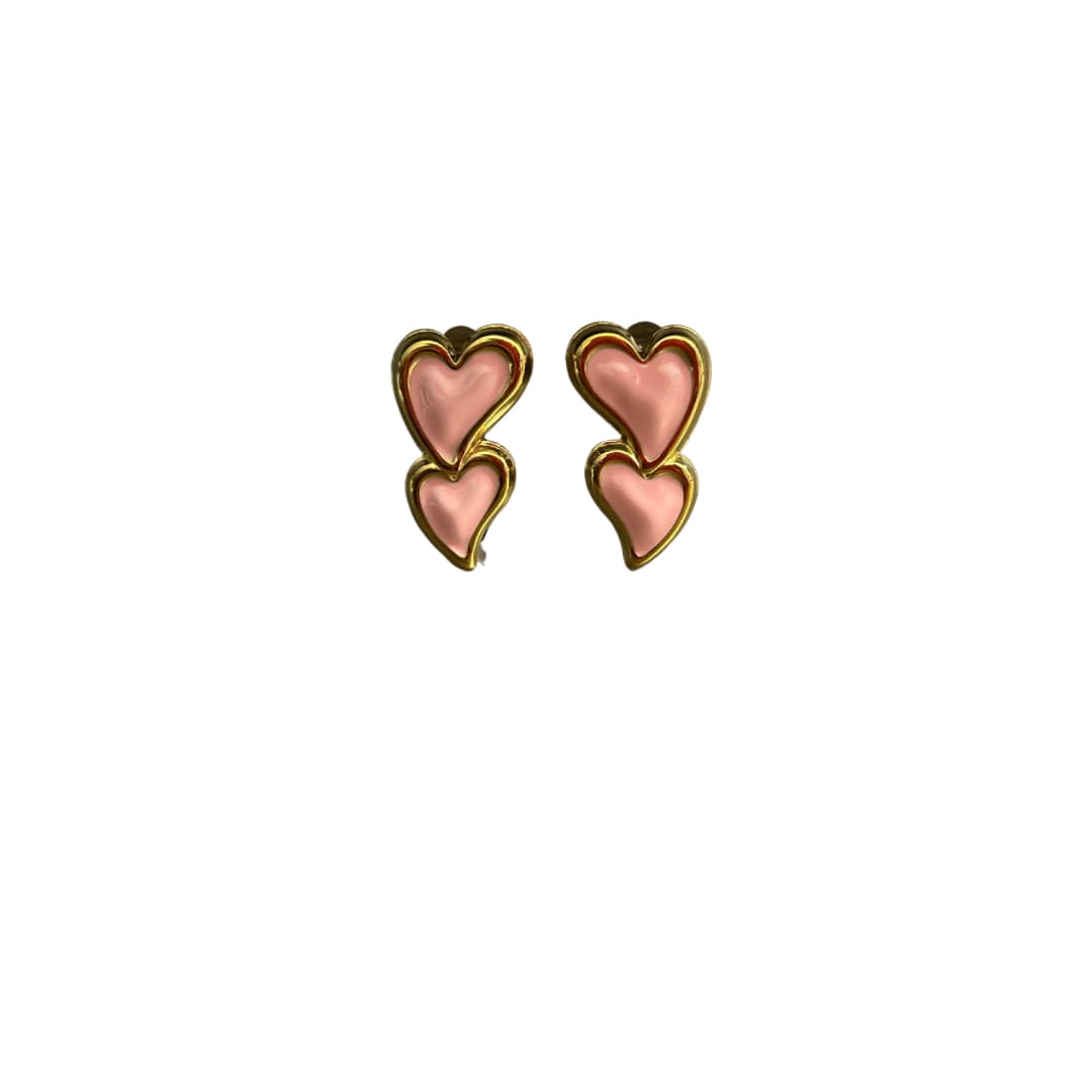 Philia Double Heart Earrings