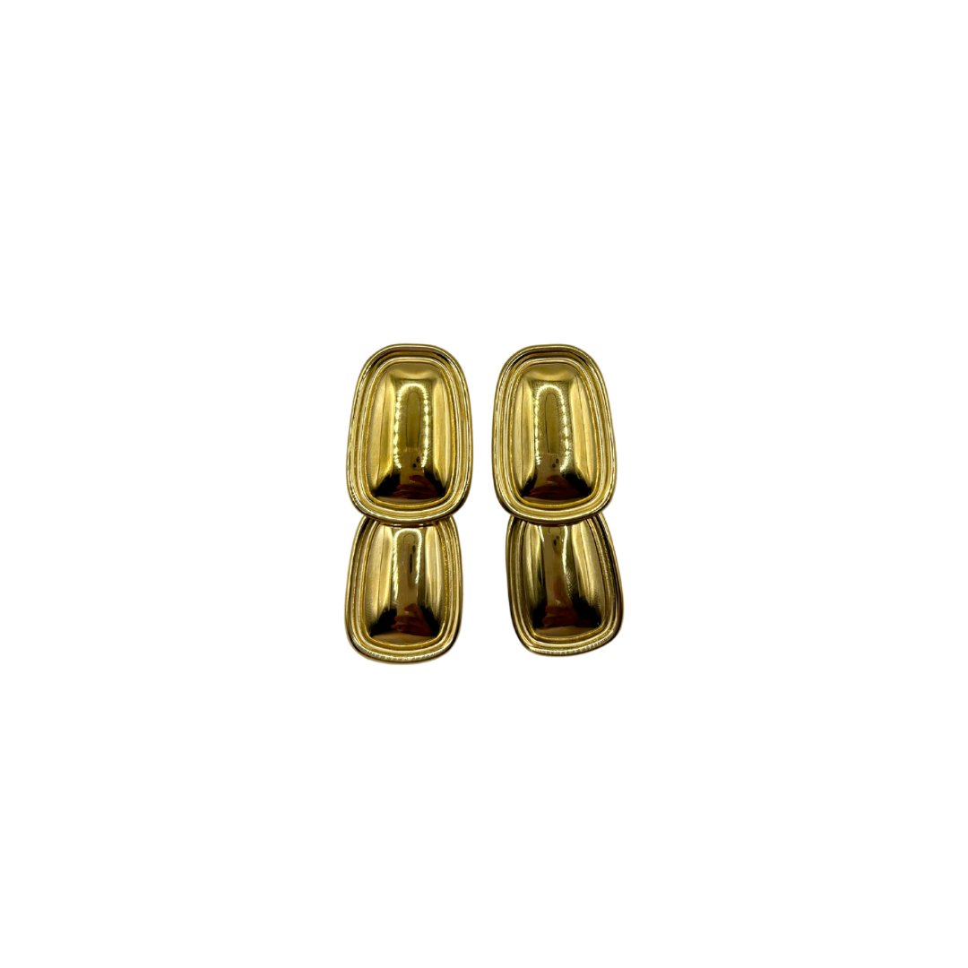 Double Double Rectangle Earrings