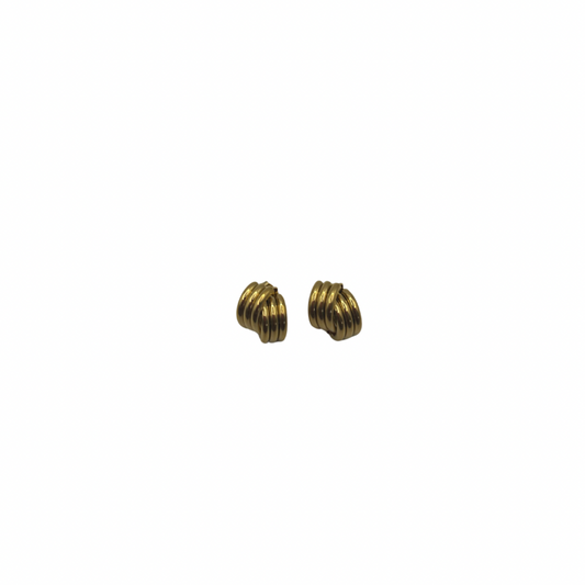 Gold Knot Studs